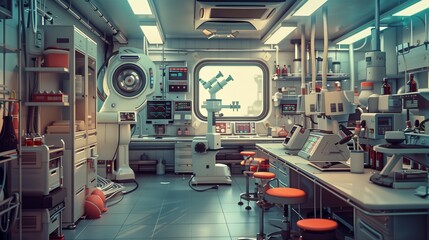 A image of the operating room