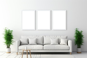 Modern Minimalist Living Room Interior