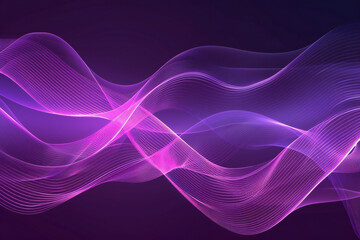 flowing purple abstract background