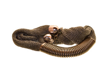 women's jewelry isolated on white background