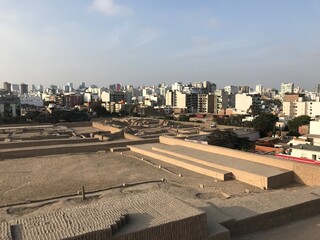 view over the city of Lima