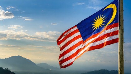 The Flag of Malaysia