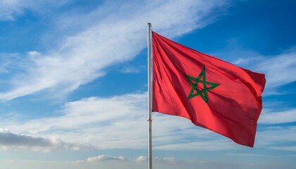 The Flag of Morocco