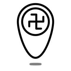 장소 위치 표시