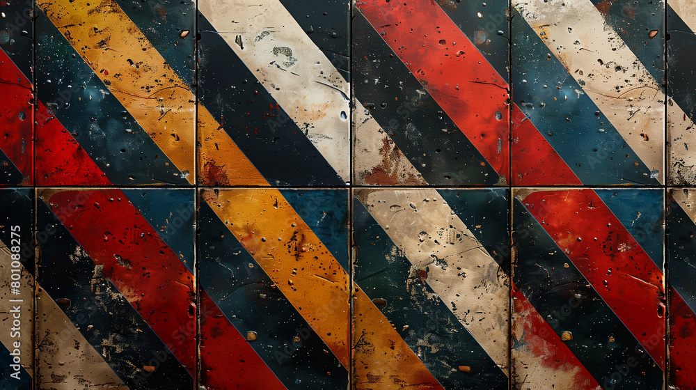 Poster abstract colorful stripe pattern background
