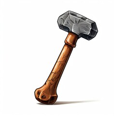 fantasy game weapons. isolated in the background. weapon icons for games AI