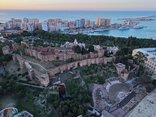 Panor&aacute;mica de La Alcazaba de M&aacute;laga