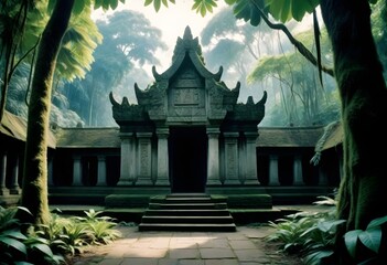 An ancient temple hidden deep within a jungle 2 (52)a
