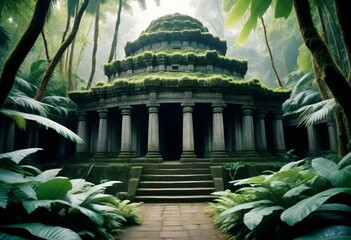 An ancient temple hidden deep within a jungle 2 (22)