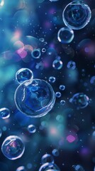 cell in liquid environment.