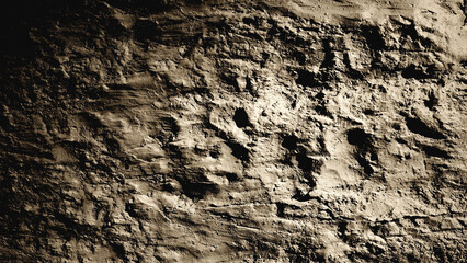 A wavy and rough textured muddy texture background with a dark brown gradient. For backdrops, banners, frames, scenes