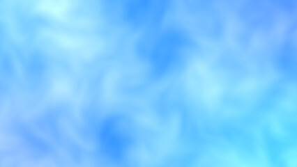 Abstract blue background with blue sky and white clouds full screen photo design smoke texture...