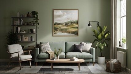 Modern luxury interiors designs. Empty painted wall.dark accent furniture and blank background.Bedroom interior trend 2024 year Modern luxury apricot room interior home designs
