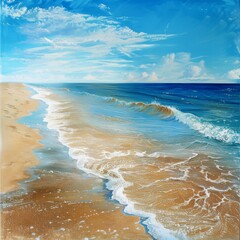 beach and sea