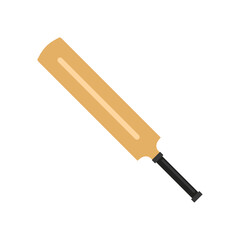 Cricket sticks, illustration, vector on white background.