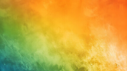 Wide banner size, wide banner colour, bright orange, green, and blue gradient background with noise...