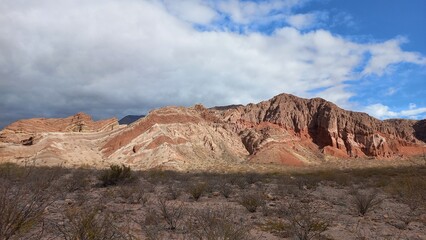 Image of Ruta a Cafayate, Provincia de Salta, Argentina printed on Printed Glass Placemats