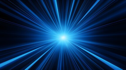 Radial blue light through the tunnel glowing in the darkness for print designs templates, Advertising materials, Email Newsletters, Header webs, e commerce signs retail shopping, advertisement busines