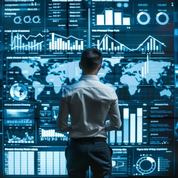 Data analytics unlocks the potential of big data, guiding strategic decisions with empirical evidence, business concept