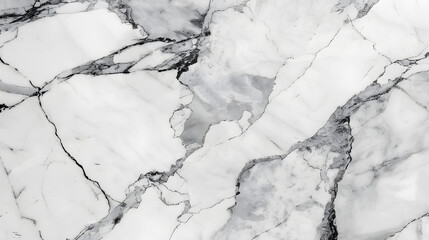 Seamless white grey marble texture background in natural pattern. Generative AI.