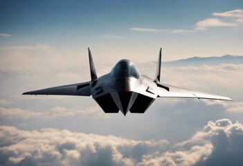 Obraz premium 'fighter stealth jet bird prey military airforce aviation flying aeroplane bomber'