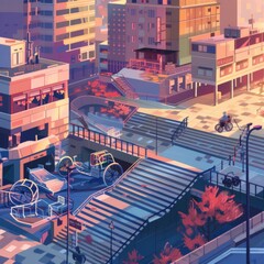 city illustration