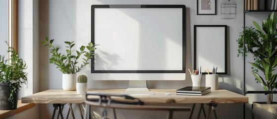 Elevate your brand's image with this professional blank mockup, designed to impress.