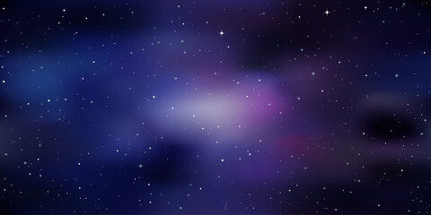 Dark space. Seamless pattern