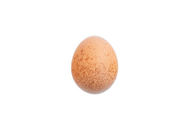 Chicken egg isolated on white background, Raw food, Food ingredient