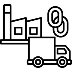 Supply Chain Icon