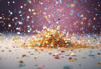 'confetti Year theme New render 3D 2023 celebration stars Similar Keywords happy holiday christmas party merry banner flier border message card fe'