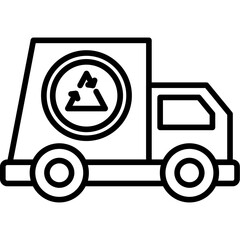 Garbage Truck Icon