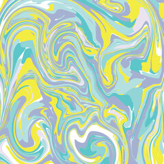 Vector geometric waves marbling pattern. Abstract illustration waves liquid marbel background, pink, purple, wallpaper graphic design.Wavy Swirl Seamless Pattern Groovy Background.