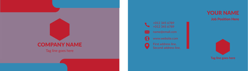 Unique Minimal Modern Business Card