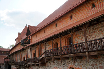 Trakai, Lithuania - Medieval castle - courtyard