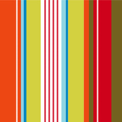 Deck chair nautical stripes, trendy vertical stripes, retro stripe pattern seamless repeat