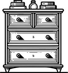 Dresser furniture icon 8