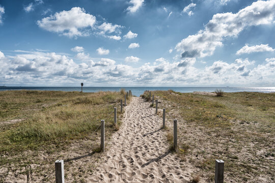 Strandaufgang Mukran, Ostsee Insel R&uuml;gen 