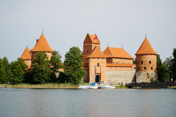 Trakai, Lithuania - Medieval castle on Galve Lake