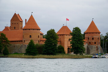 Trakai, Lithuania - Medieval castle on Galve lake