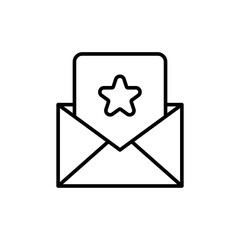 Party invitation outline icons, minimalist vector illustration ,simple transparent graphic element .Isolated on white background