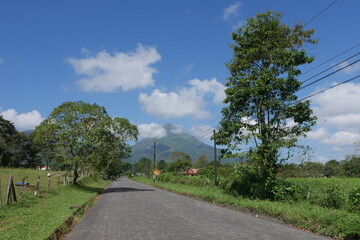 Vulkan El Arenal bei La Fortuna in Costa Rica