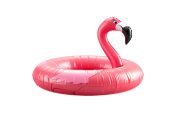 inflatable pink flamingo pool ring dinghy lilo