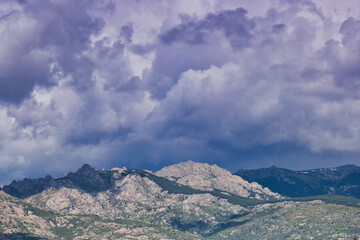 Obraz premium landscape, view, nature, mountains, plants, trees, greenery, spr