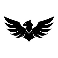 eagle with wings
