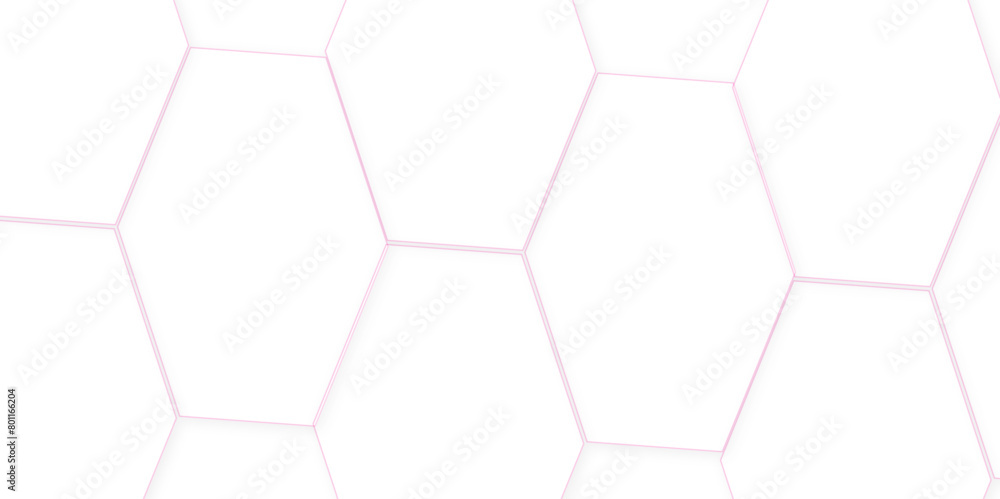 Poster abstract modern simple style hexagonal graphic concept. 3d futuristic abstract honeycomb technology 