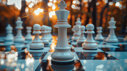 Business strategy. chess. Generative AI.