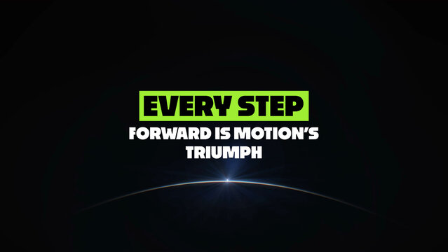 Abstract Text Animation