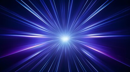 Fototapeta premium Radial blue and pruple light through the tunnel glowing in the darkness for print designs templates, Advertising materials, Email Newsletters, Header webs, e commerce signs retail shopping, advertisem