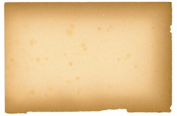 brown paper texture isolated over white